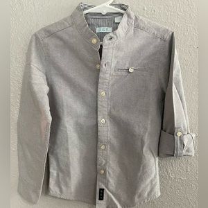 Boys Long Sleeve Shirt | size 6yrs | Grey